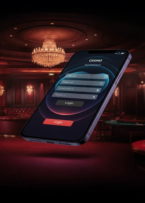 Page d'authentification Instant Casino pour accès membre rapide